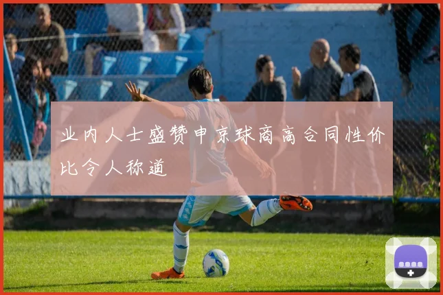 业内人士盛赞申京球商高合同性价比令人称道